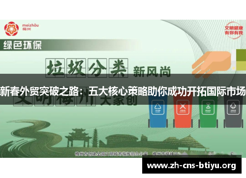 新春外贸突破之路：五大核心策略助你成功开拓国际市场