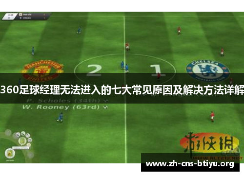 360足球经理无法进入的七大常见原因及解决方法详解